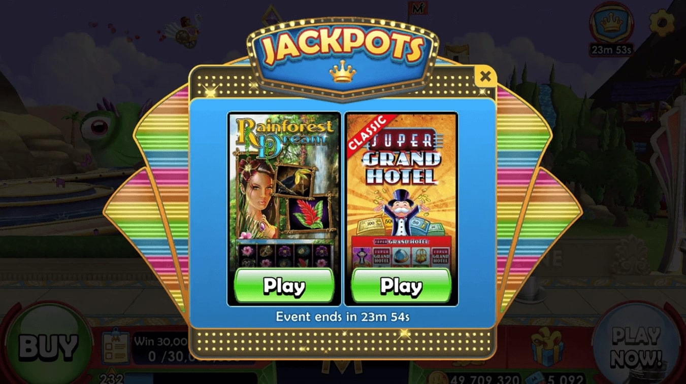 Monopoly slots iOS Jackpot Feature
